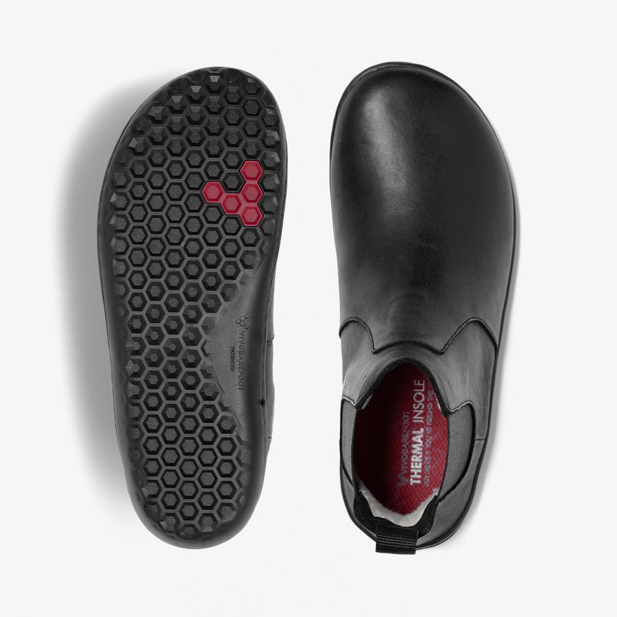 Vivobarefoot Fulham Arbejdssko Dame Sort | Danmark 0213TCEV